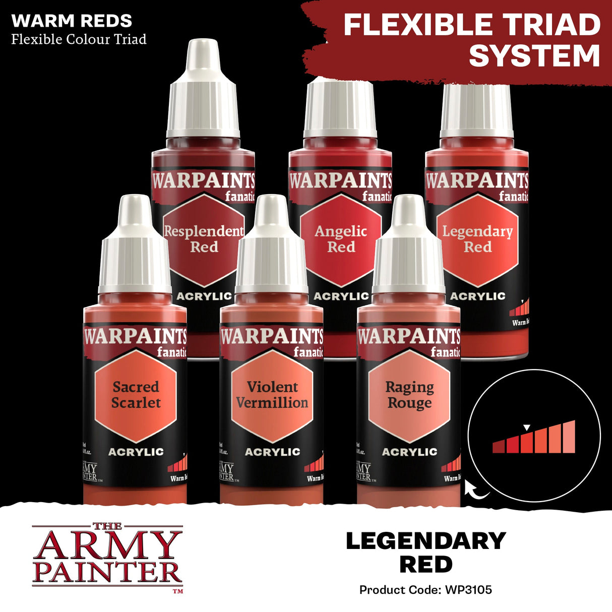 Warpaints Fanatic: Legendary Red - Mini Megastore