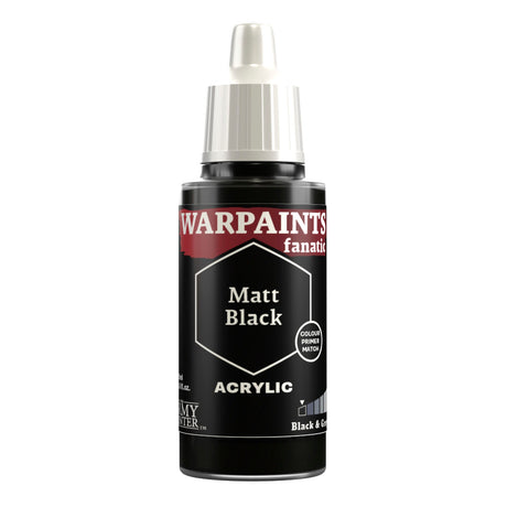 Warpaints Fanatic - Matt Black - Mini Megastore