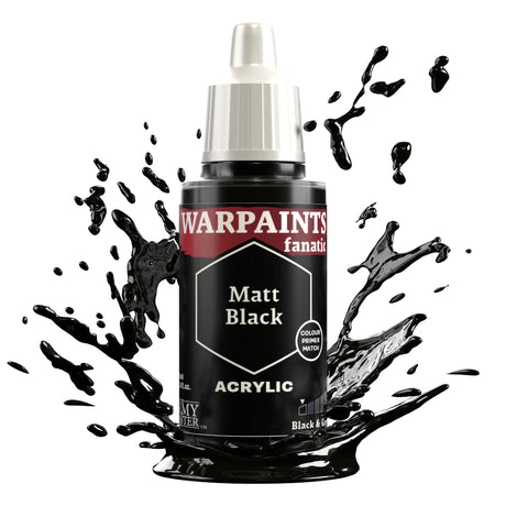 Warpaints Fanatic - Matt Black - Mini Megastore