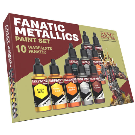 Warpaints Fanatic Metallics Paint Set - Mini Megastore