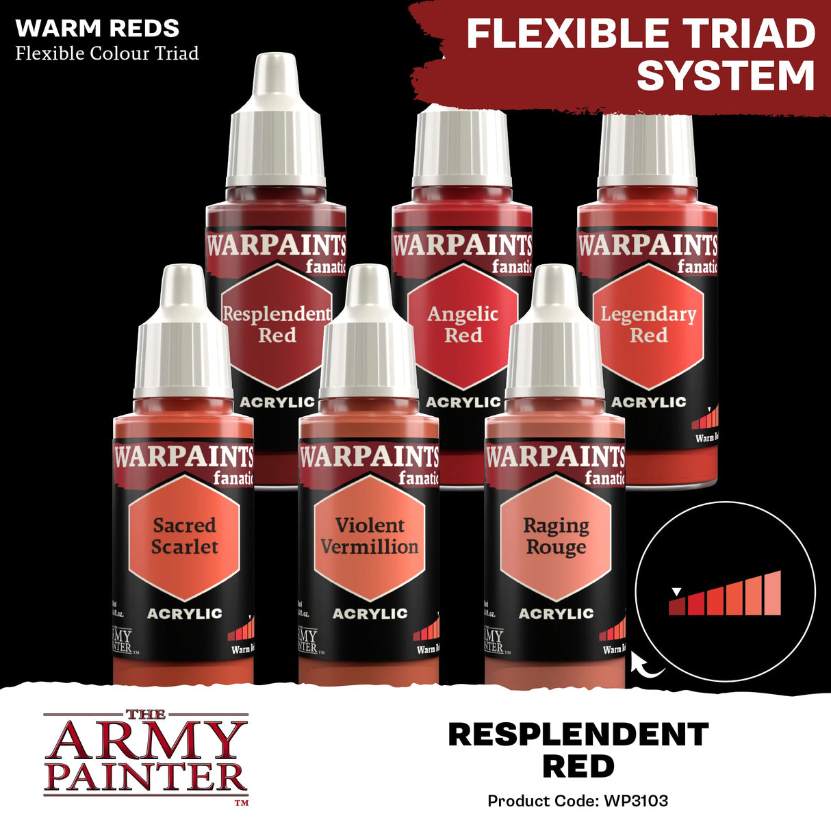 Warpaints Fanatic: Resplendent Red - Mini Megastore