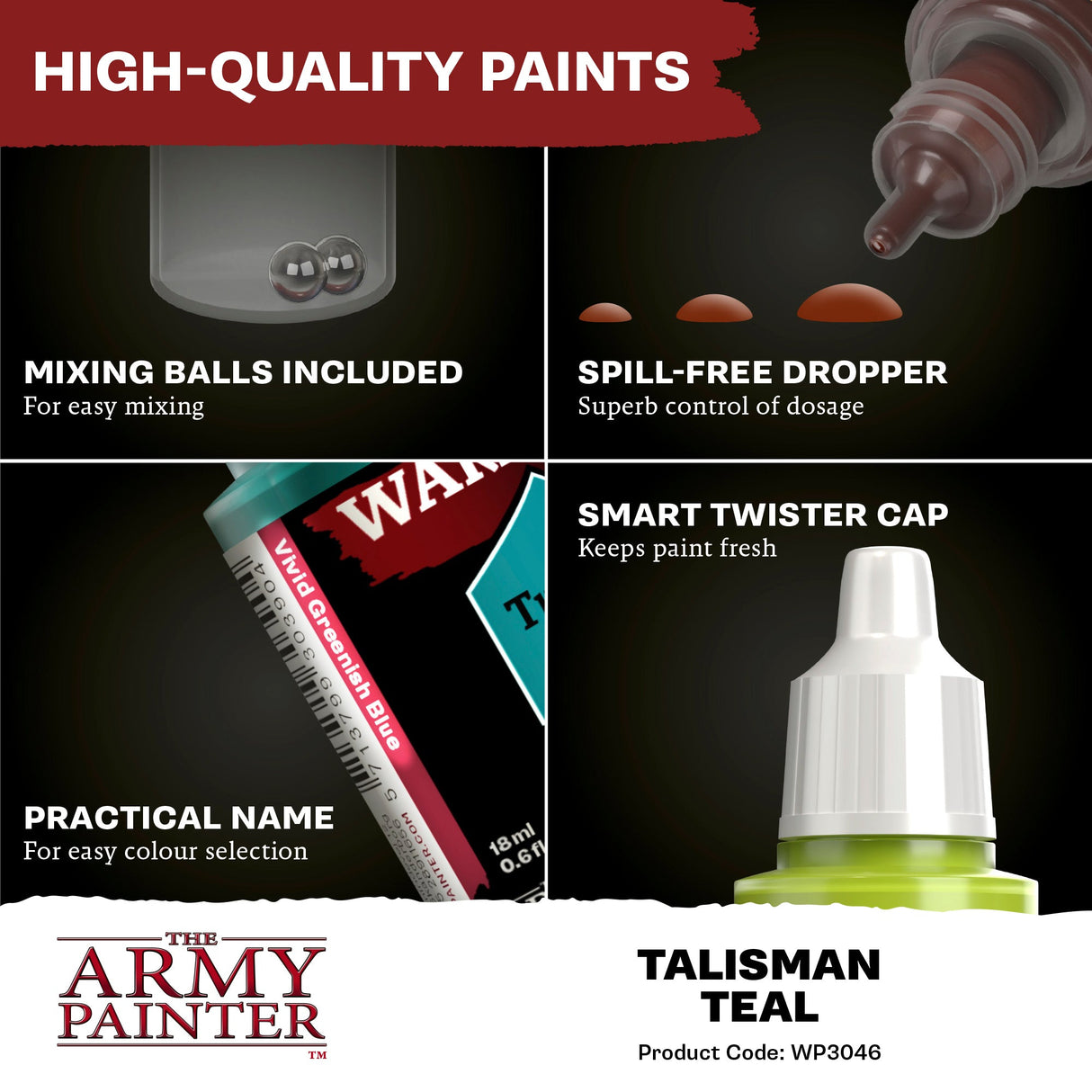 Warpaints Fanatic: Talisman Teal - Mini Megastore