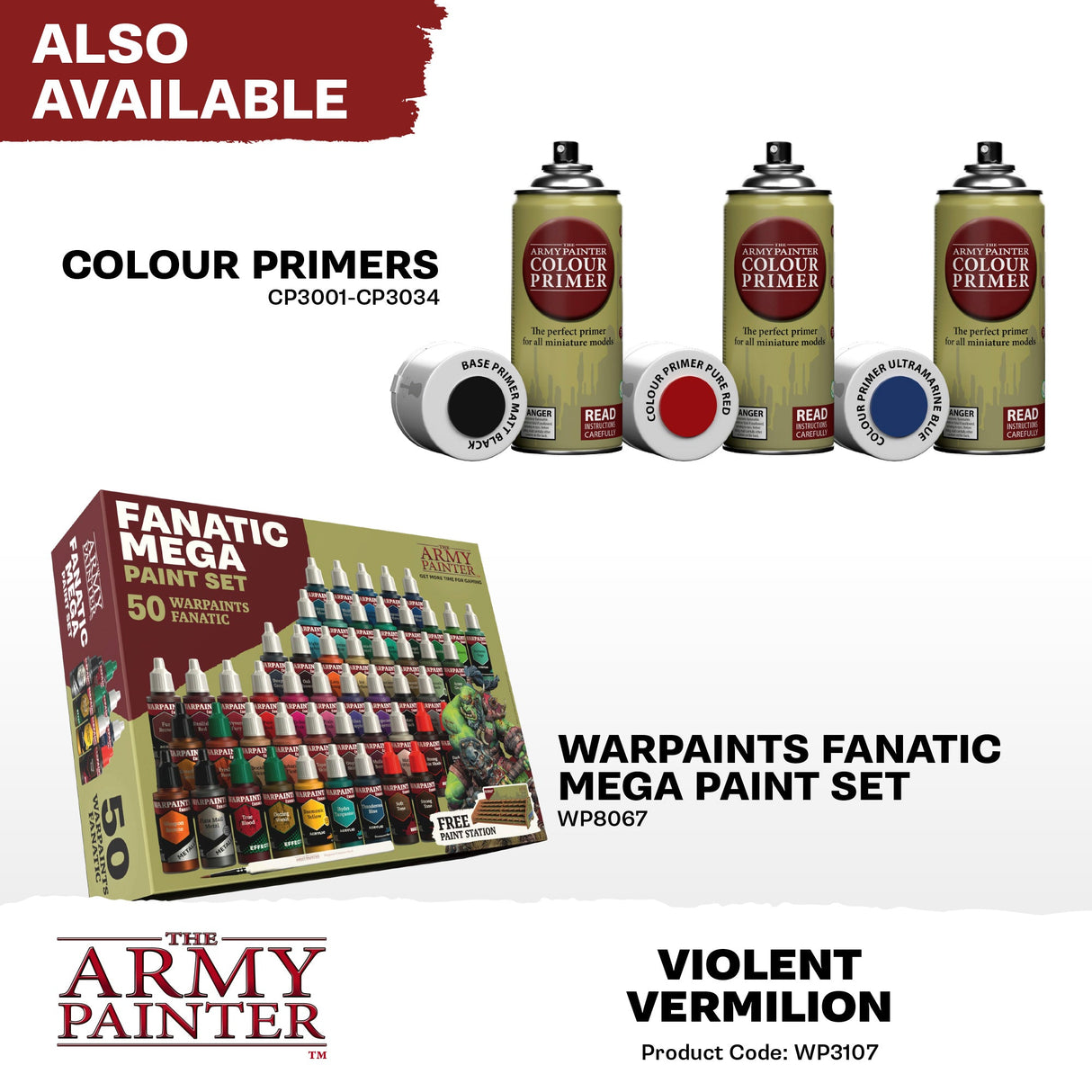 Warpaints Fanatic: Violent Vermilion - Mini Megastore