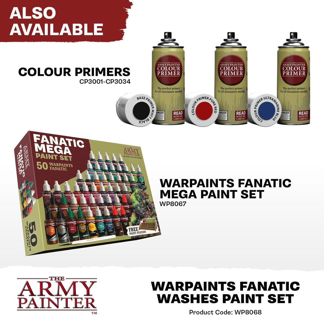 Warpaints Fanatic Washes Paint Set - Mini Megastore
