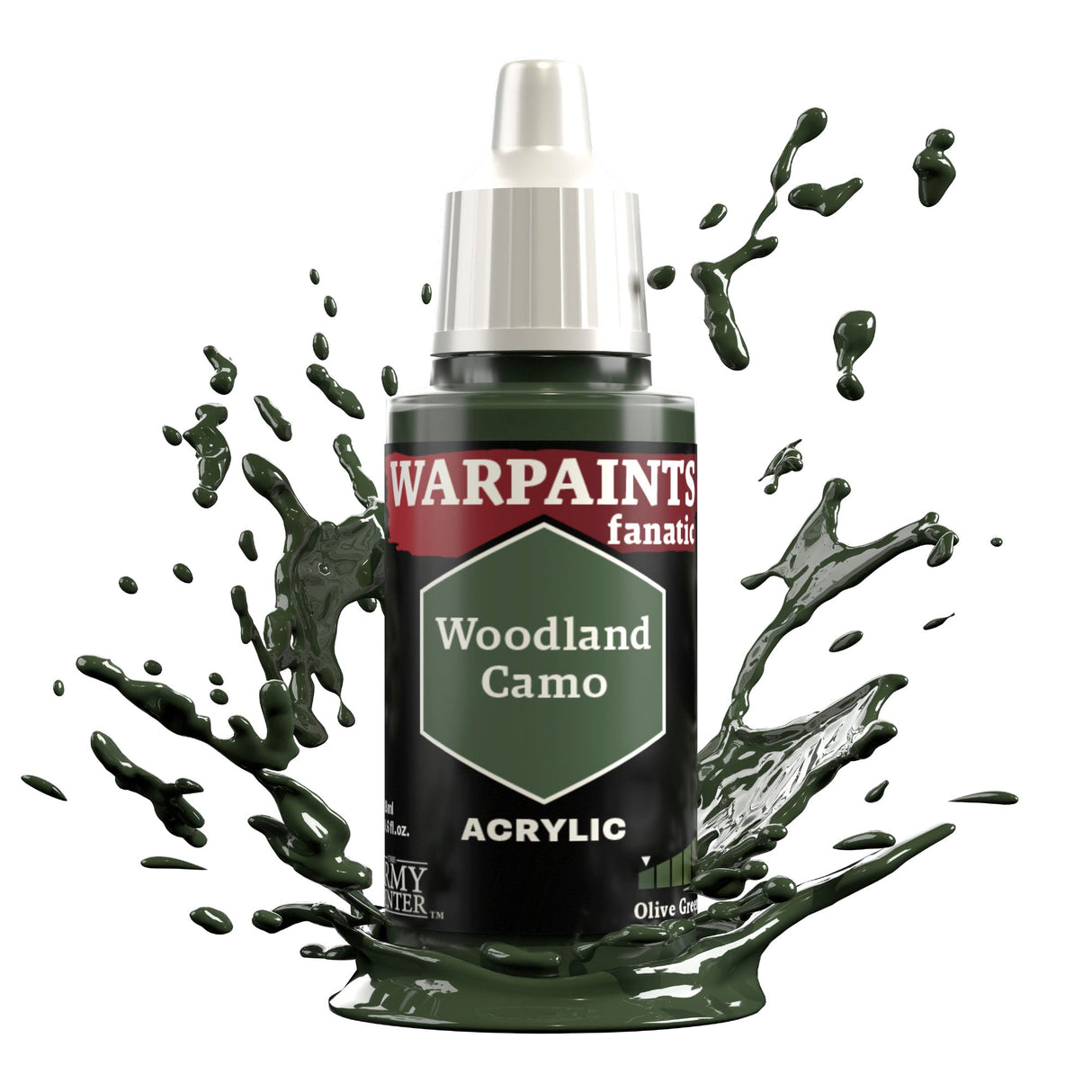 Warpaints Fanatic: Woodland Camo - Mini Megastore