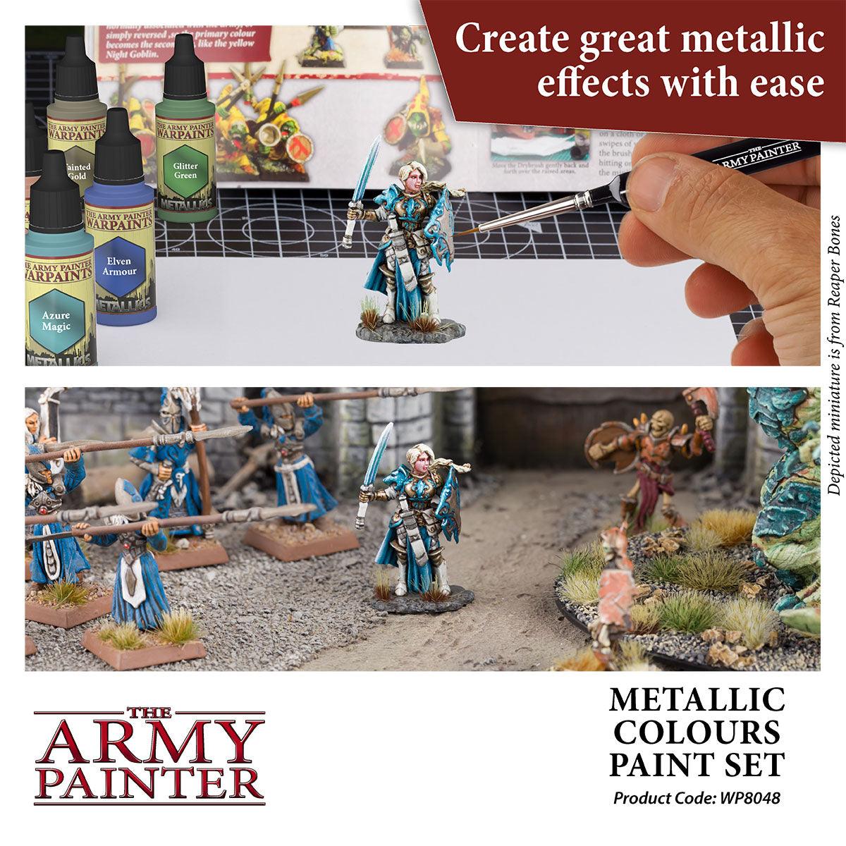 Warpaints - Metalics Colours Paint Set - Mini Megastore