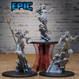 Water Elemental Female Miniature - Mini Megastore