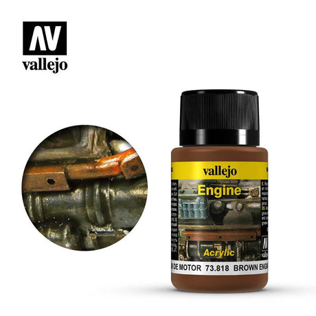 Weathering Effects 40ml - Brown Engine Soot - Mini Megastore