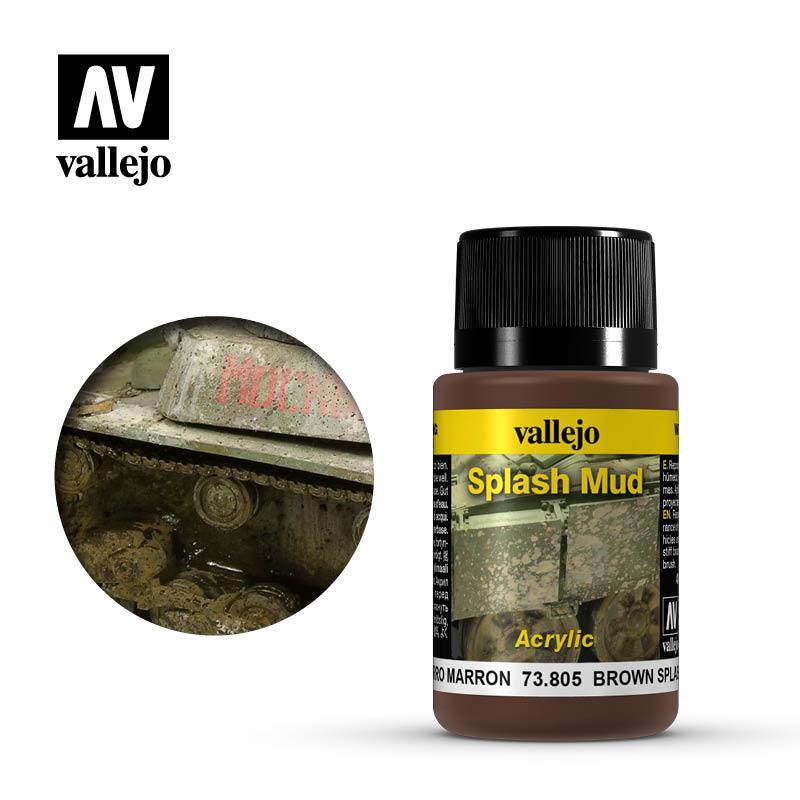 Weathering Effects 40ml - Brown Splash Mud - Mini Megastore