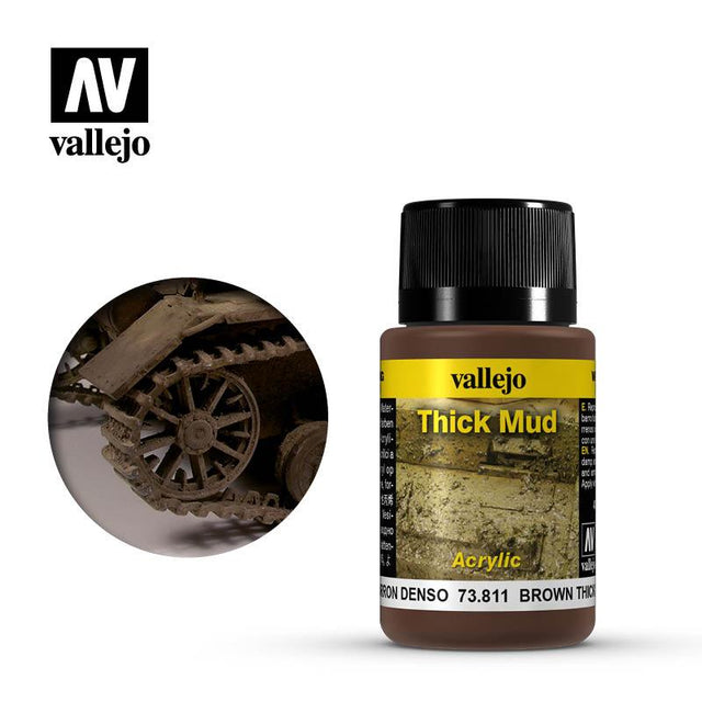 Weathering Effects 40ml - Brown Thick Mud - Mini Megastore