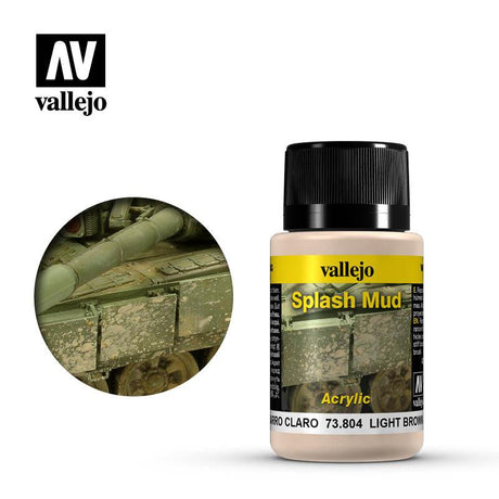 Weathering Effects 40ml - Light Brown Splash Mud - Mini Megastore