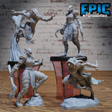 Werewolf Armored Female Miniatures - Mini Megastore