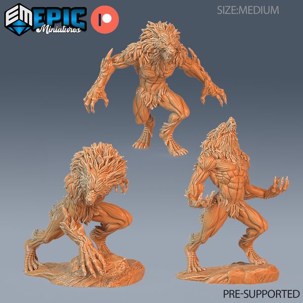 Werewolf Brute Miniatures - Mini Megastore