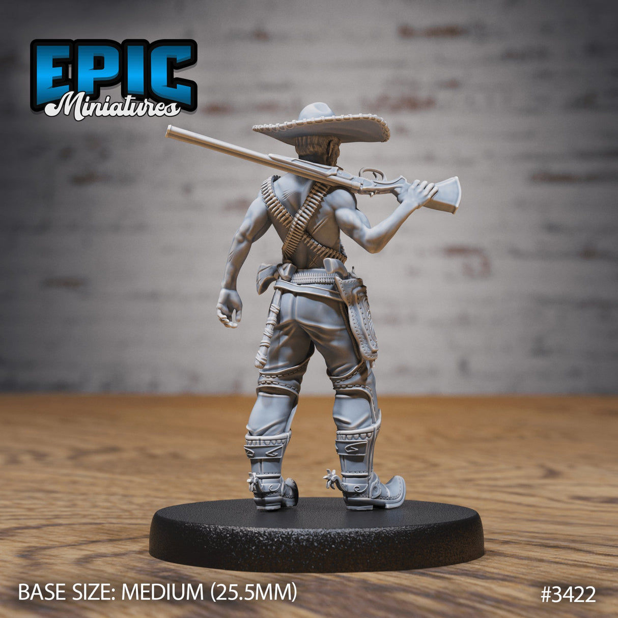 Wild West Bandit Miniature - Mini Megastore