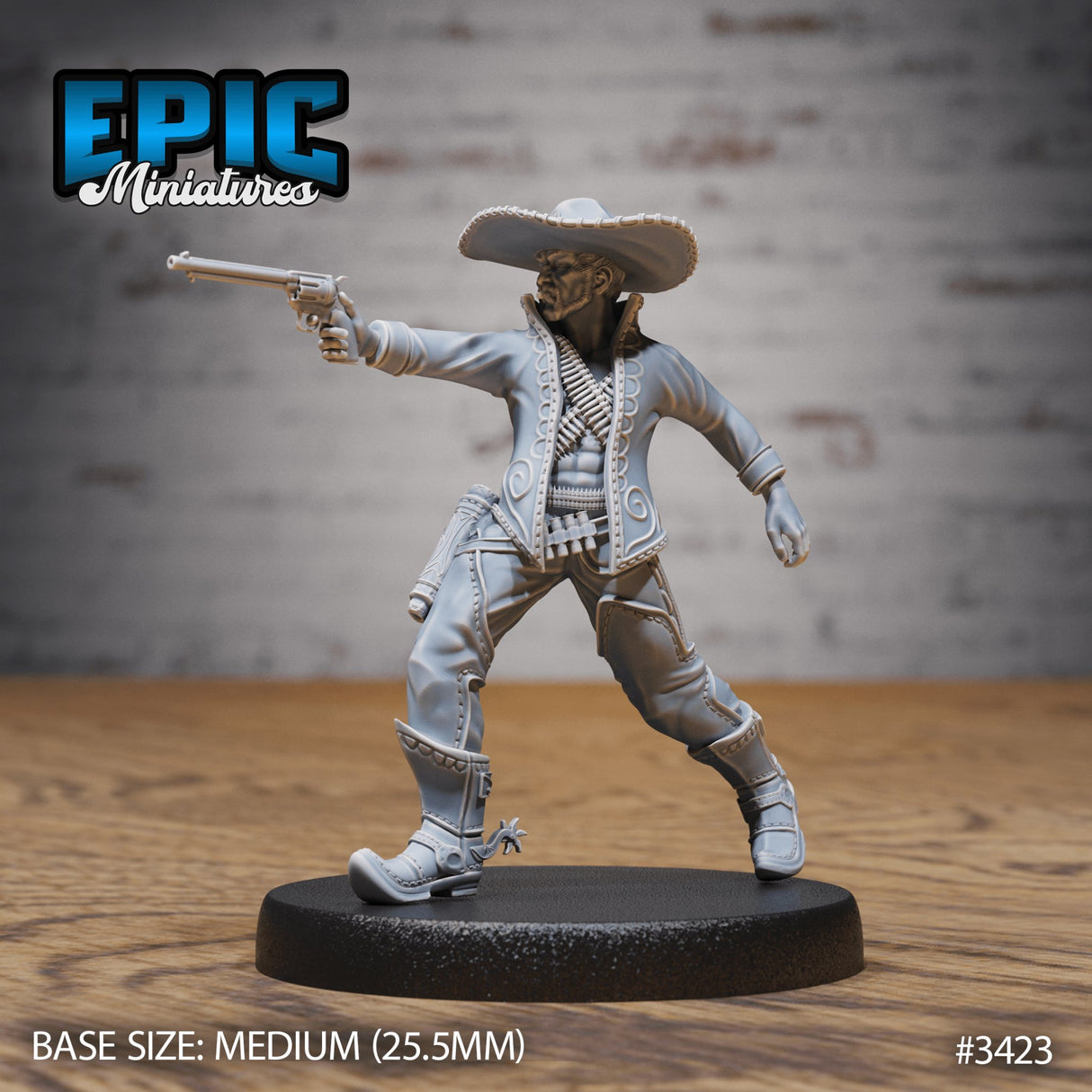 Wild West Bandit Miniature - Mini Megastore