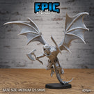 Winged Half Dragon Miniature - Mini Megastore