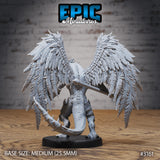 Winged Half Dragon Miniature - Mini Megastore