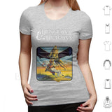 Women's Classic D&D art shirt with dragon - Mini Megastore