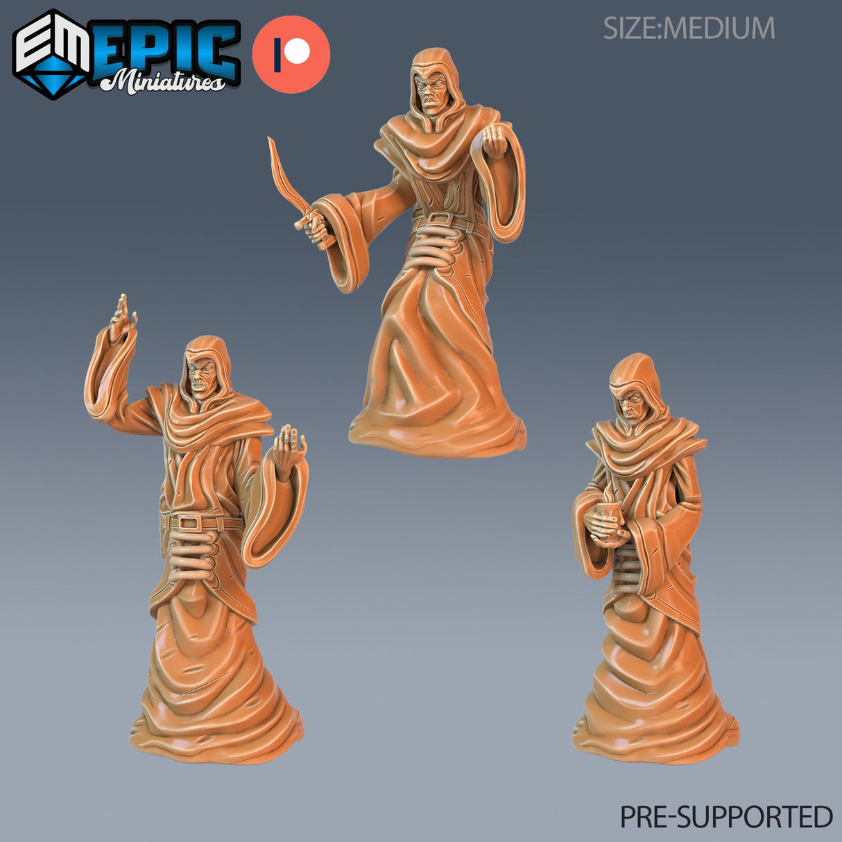 Yellow Cultist Miniature - Mini Megastore