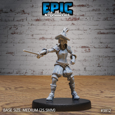 Young Conquistador Female Miniature - Mini Megastore