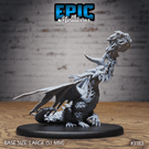 Young Horn Dragon Miniature - Mini Megastore