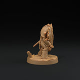 Zombie Dwarf Fighter Miniature - Mini Megastore