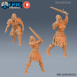 Zombie Knight Female Miniature - Mini Megastore