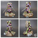 Zorseth The Fighter - Female Dragonborn Fighter Miniature at multiple levels - Mini Megastore