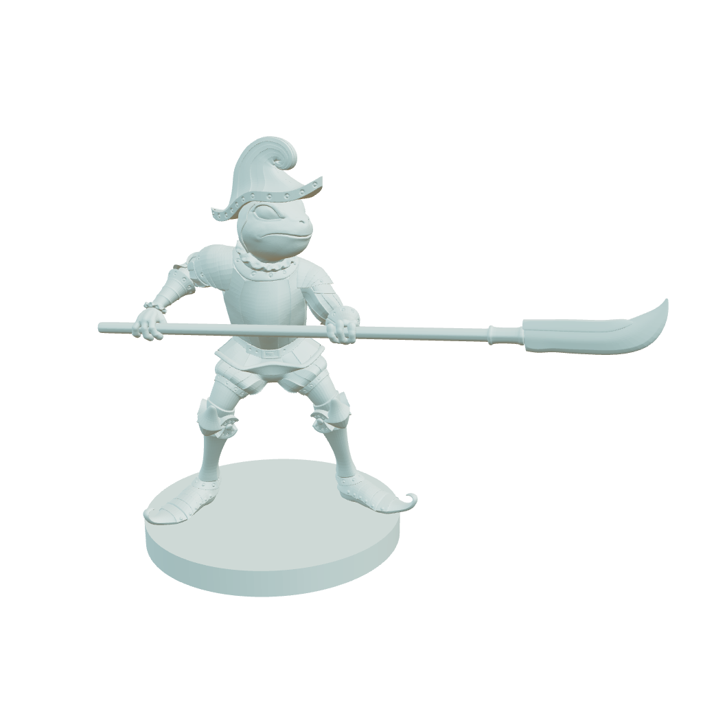 Bullywug Knight Miniature