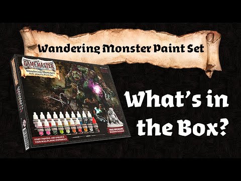 Gamemaster Wandering Monsters Paint Set